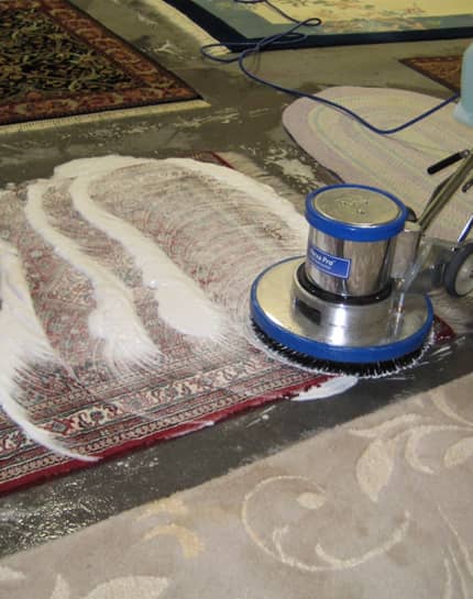 rug cleaning lint removal
